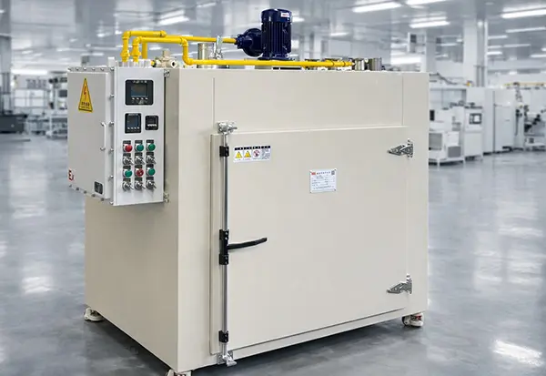 Forced convection curing oven — compact air circulation curing oven for high-uniformity curing